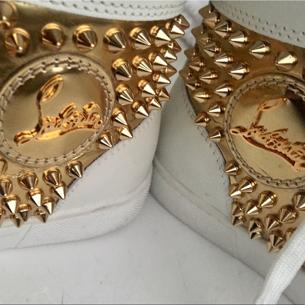 Christian Louboutin Sneakers | Louis Spikes Flat - Picture 12 of 16